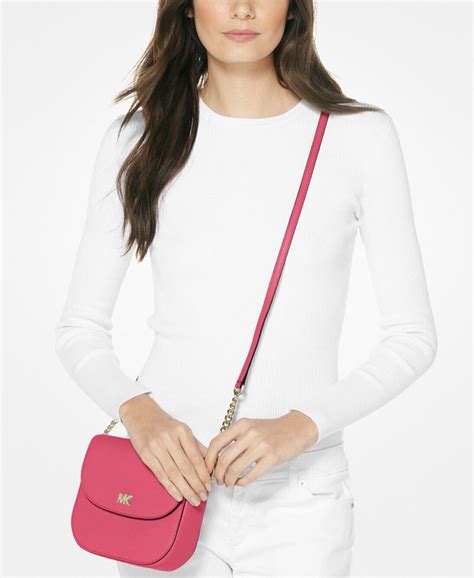 sac michael kors mott|Mott Leather Crossbody .